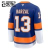 New York Islanders Fanatics Premium Mathew Barzal 2024-25 Heim Blau Trikot - Kinder